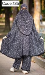 Premium Khimar with Niqab - Image 38